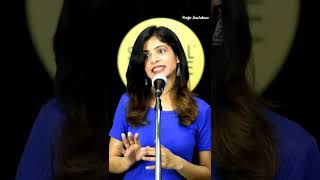 Khaane ke baad wala meetha ho tum ❣️  Love Poetry  Spoken Word  Pooja Sachdeva shorts [upl. by Palmira]