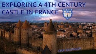 Exploring Carcassonne a 4th Century Castle in France [upl. by Ginder]