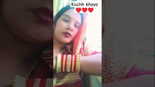 Khoya kuchh Paya love song sadsong duet sad ❣️❣️ [upl. by Htebazileyram631]