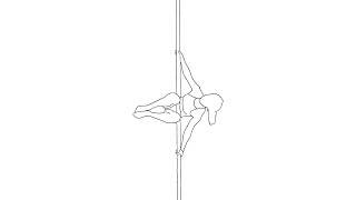 beginner pole dance [upl. by Tilney552]