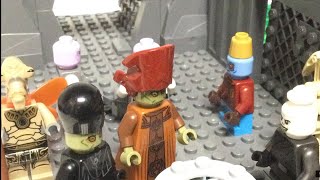 Star Wars Revenge of the Sith  Anakin Murders the Separatist Council on Mustafar LEGO Stopmotion [upl. by Ap]