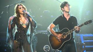 Miley Cyrus  Landslide HD  Live From Brisbane Australia [upl. by Primrosa]