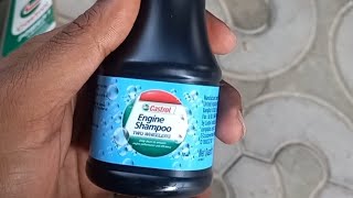 How To Use Free Engine Shampoo  Castrol Engine Oil 125 liters  Easy to Change [upl. by Akahc875]