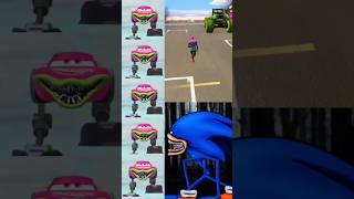 shorts animation94 shin shonic tapes Robot McQueen Spiderman coffin dance song cover shorts [upl. by Oinigih311]