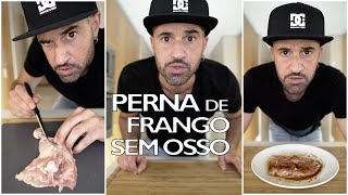 Perna de Frango Sem Osso [upl. by Esinej]