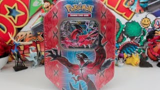 Opening A 2014 Yveltal Spring Collection Tin [upl. by Anirat953]