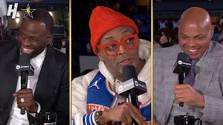 Spike Lee joins Inside the NBA  2024 NBA AllStar Weekend [upl. by Bell646]