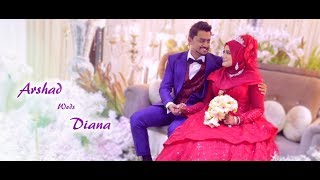 Malaysian Indian Muslim Wedding Arshad amp Diana Penang By MUZIB STUDIO [upl. by Aidnac]