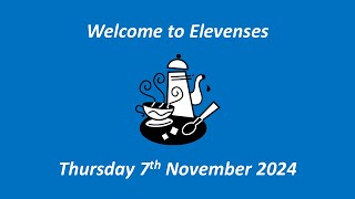 Forfar All Souls  Lowson  Elevenses Thursday 7th November 2024 [upl. by Namyl]