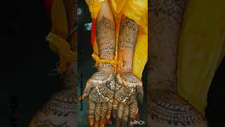 Bridal mehndi design mehndi mehndidesign foryou Ayeshamehndiarttm [upl. by Nwad535]