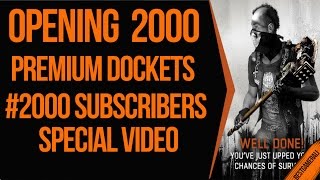 Dying Light  Opening 2K Premium Dockets  Legendary Gold Weapons  2K Subscribers Special [upl. by Yecac733]