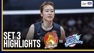 CREAMLINE vs KURASHIKI  SET 3 GAME HIGHLIGHTS  2024 PVL INVITATIONAL CONFERENCE  September 8 2024 [upl. by Aihsatsan]