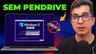 OFICIAL Como INSTALAR o Windows 11 24H2 em Qualquer PC Sem Pendrive Instalação Fácil e Rápida [upl. by Servais594]