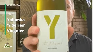 Wine Review Yalumba Y Series Viognier 2021 [upl. by Enilecram]