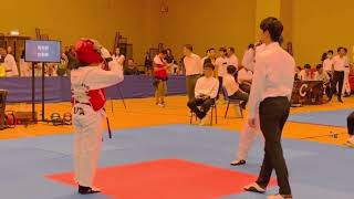 Kyorugi CompetitionSparring TournamentPoomsae Union of HKG taekwondo taekwondochallenge wtf [upl. by Pomcroy]