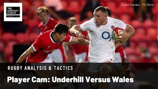 Rugby Coaching Player Cam Sam Underhill versus Wales [upl. by Krongold941]