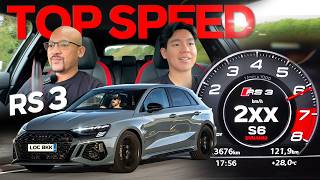 ซิ่ง Audi RS3 ถนนย่น 5 สูบ 400 ม้า บนถนนหลวง   Top Speed Ep3 [upl. by Atilahs]