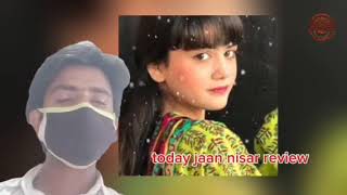 Jaan Nisar Ep 55  19th Sept 2024  Review [upl. by Kalman]