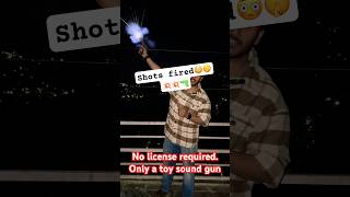 Gun shots fired by a toy sounds like real gun Sound gun no license required pewpew pistol toys [upl. by Renfred671]