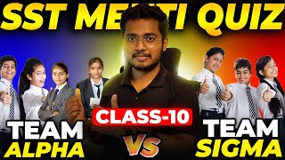 Menti Teams Quiz Class 10th SST  Social Science  Hussain Sir [upl. by Ki]