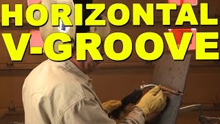 Horizontal VGroove MIG Welding [upl. by Beall156]