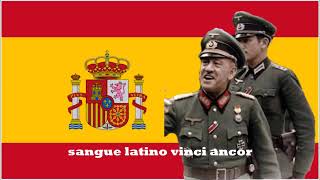 ¡Arriba España Himno de soldados italianos 1937 precursor del ¡Viva España de Manolo Escobar [upl. by Anirret]