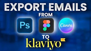 How To Export Email Designs to Klaviyo  2024 Tutorial [upl. by Maer]