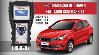 Programação de chaves Fiat Argo  OBD297 [upl. by Aiam]