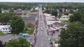 Heuvelton New York labor day parade from my drone 9422￼ [upl. by Triley]