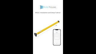 AM22C Bluetooth Motor and AM25 Zigbee Motor Installation and APP Setting Methods [upl. by Kathlene]