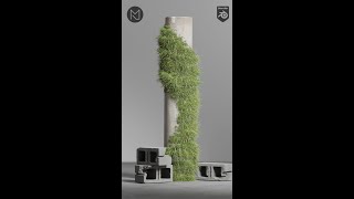 Blender Growing Plants Effect [upl. by Elletsyrk]