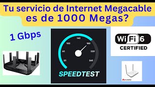 Tu Internet Megacable Es De 1000 Megas De Velocidad Esto Te Interesa [upl. by Mariann]