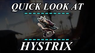 Warframe  Quick Look At Hystrix 2 Forma [upl. by Cuhp]