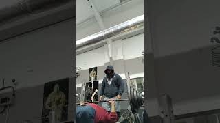 135 KG Bench Press Attempt powerbuilding [upl. by Bowlds24]