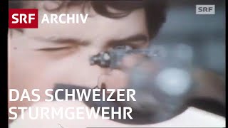 Schweizer Sturmgewehr Doku 1974  Verhältnis zu Waffen in der Schweiz  SRF Archiv [upl. by Chrisoula355]