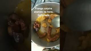 Galinhada Arroz com frango caipira [upl. by Yluj802]