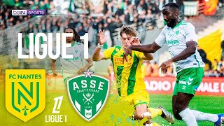 Nantes vs St Etienne  Ligue 1 HIGHLIGHTS  092924  beIN SPORTS USA [upl. by Yrrag]