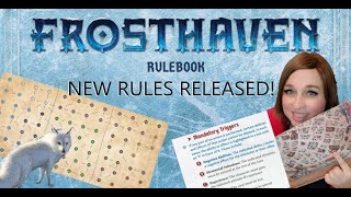 Frosthaven Rulebook Released  Playtester thoughtsanalysis [upl. by Rather]