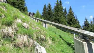 Standseilbahn 399201 Bettmeralp Alpmatten Talfahrt  Funicular [upl. by Arze]