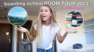 BOARDING SCHOOL IN SWITZERLAND ROOM TOUR 2023 dorm tour [upl. by Elocel548]