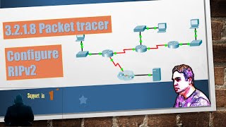 3218 Packet Tracer – Configuring RIPv2 [upl. by Sihun708]