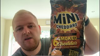 Jacob’s Smoked Cheddar Flavour Mini Cheddars  Review [upl. by Ennaylloh]