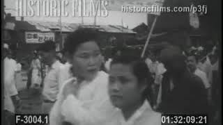 KOREAN WAR FOOTAGE AND NEWS  1951 [upl. by Geiger]