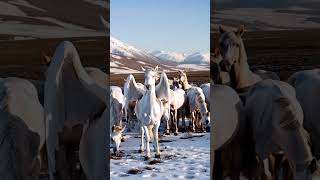 White Pegasus horses animals beautiful clouds nature pegasus [upl. by Nnahsal72]