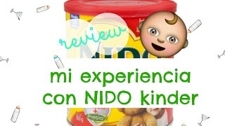 NIDO KINDER  COMO PREPARAR UN BIBERON  REVIEW ♡ vida de mamá [upl. by Htebaras]