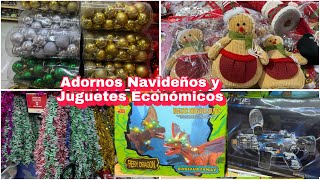 🎅🏻 Adornos navideños y Juguetes Económicos en Tiara Cristal 🎄Centro CDMX [upl. by Meldoh]