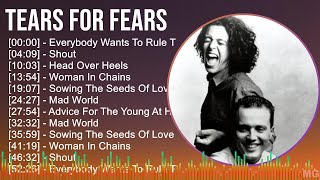 Tears for Fears 2024 MIX Grandes Exitos  Everybody Wants To Rule The World Shout Head Over He [upl. by Nims]