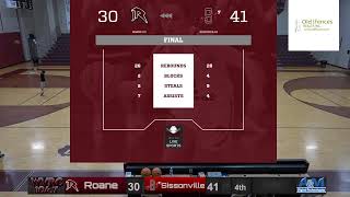 Roane Co vs Sissonville Varsity Girls Basketball Game [upl. by Azyl]