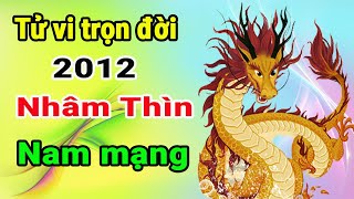 Tử vi trọn đời tuổi Nhâm Thìn 2012 Nam mạng Xem gia đạo tuổi thọ vận hạn cả đời [upl. by Kasper]