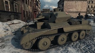 WoT Cruiser Mk III  Low tier Fun with autoloader  Winter Himmelsdorf [upl. by Ecinerev375]